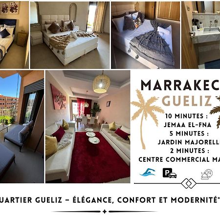 Appartement Neuf Climatise, Centre Marrakech. Marrakesh Eksteriør billede